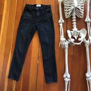 Reformation jeans - high and skinny crop - sz 26